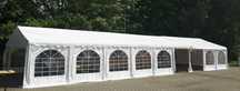 4x6 m CORT Pagoda Pavilion Evenimente ECONOMY nunta botez PVC 500