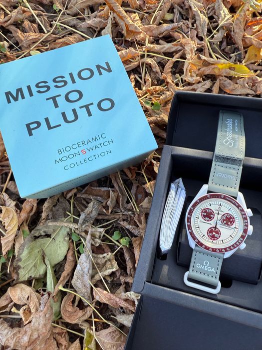 Omega Swatch mission to mercury sun pluto earth venus neptune uranus