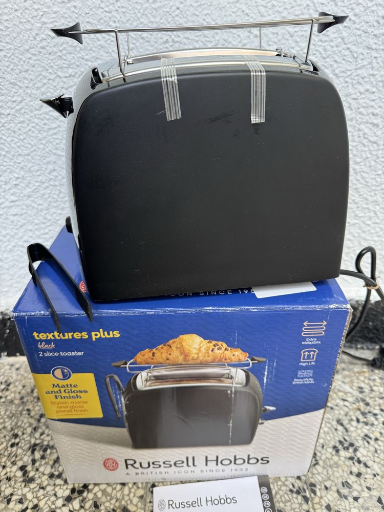 Тостер с Две Гнезда за Хляб Russell Hobbs 22601-56 Textures Plus, 850W