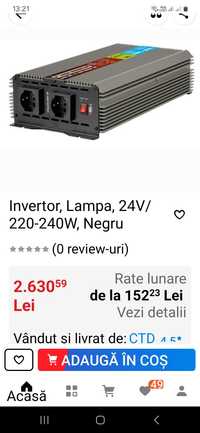 Invertor Lapa 24DC - 220-240 V AC