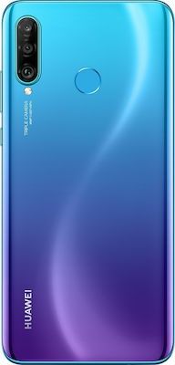 Huawei P30 Lite, Dual SIM, 128GB, 4G, Peacock Blue, Sigilat!