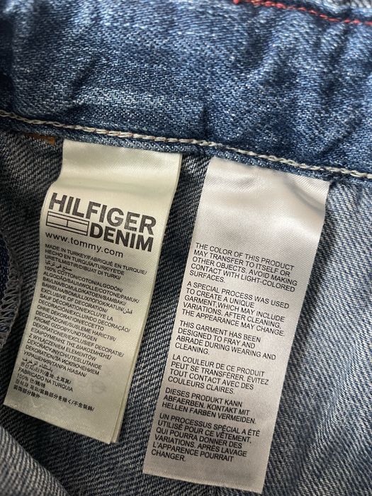 Salopeta denim Tommy Hilfiger marimea 26