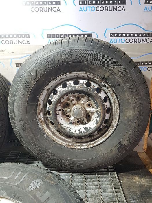 Jante aliaj Mitsubishi L200 2006 - 2010 (653) R16 +CAUCIUCURI 6*139.7