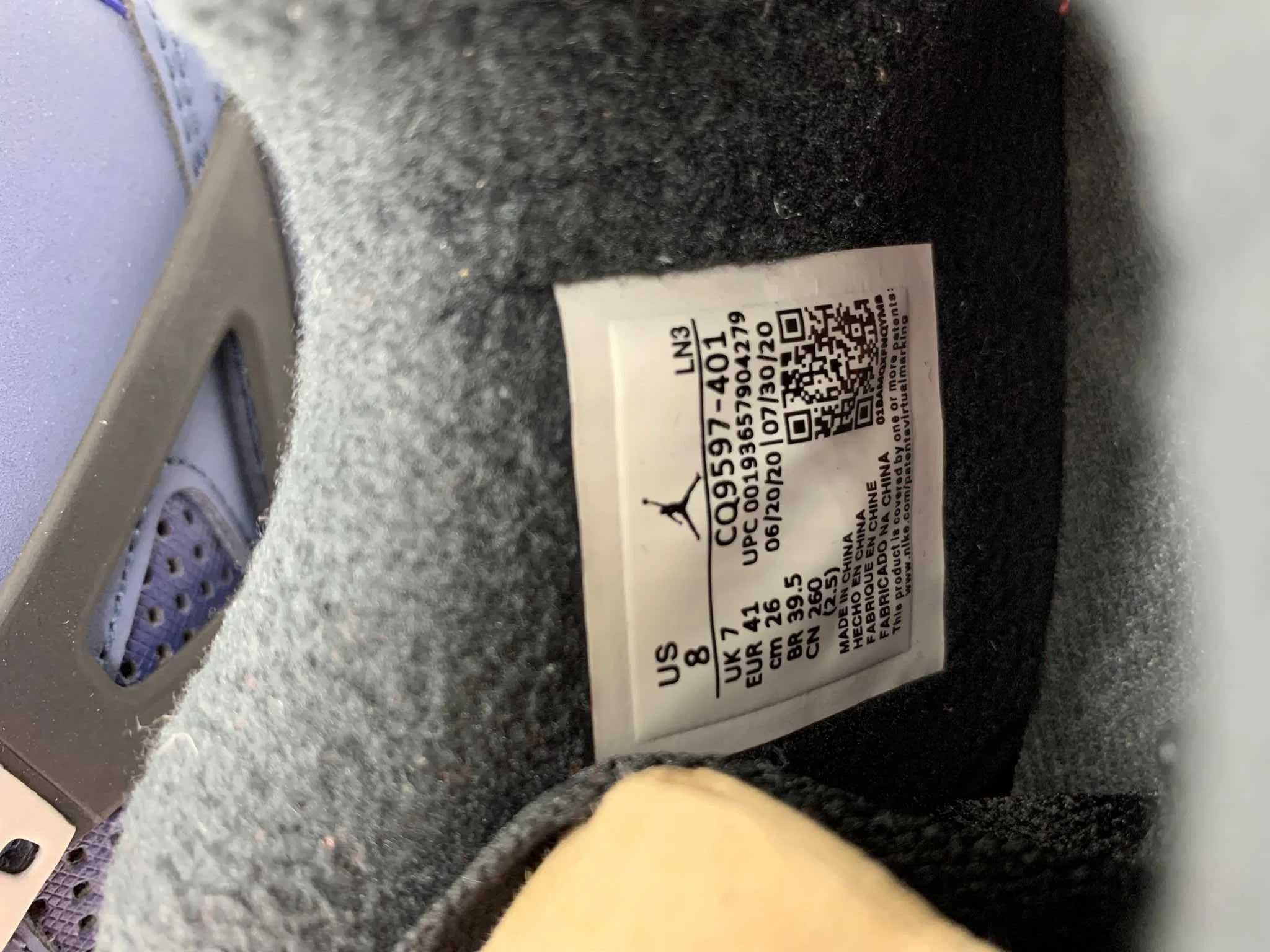 Adidasi Nike Jordan 4 Retro Winterized Loyal Blue