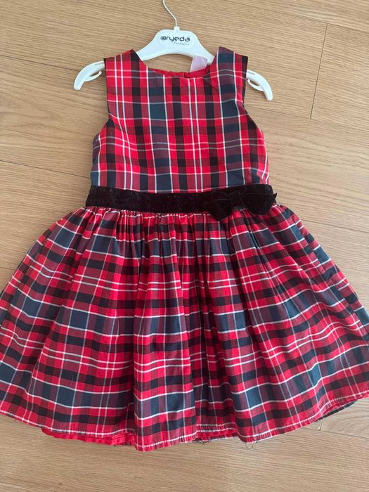 Коледна рокля 110 (4-5 год)