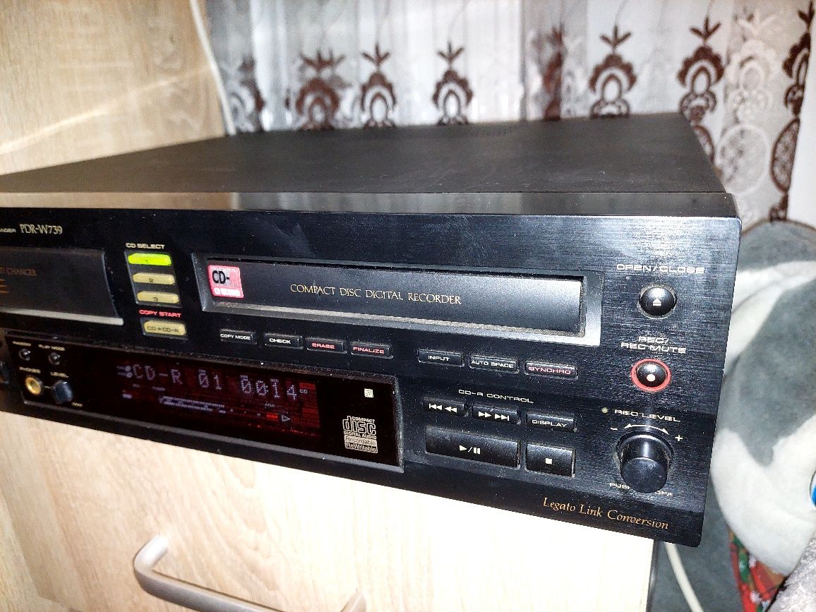 Cd  Recorder  Pioneer  PDR - W739