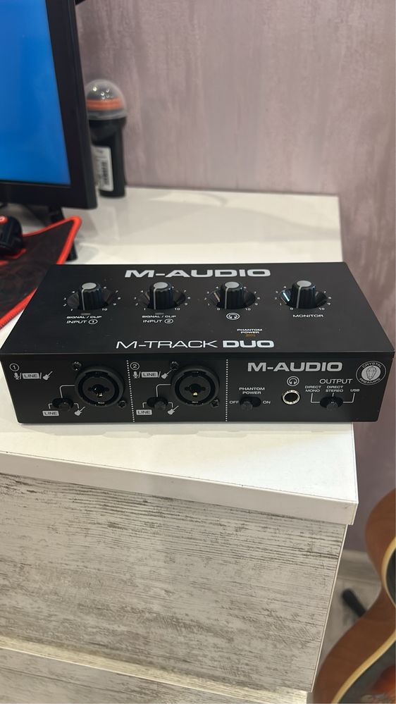 Аудио Интерфейс M-Audio M-Track Duo