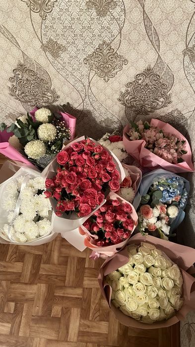 Цветы по 5 тыс..