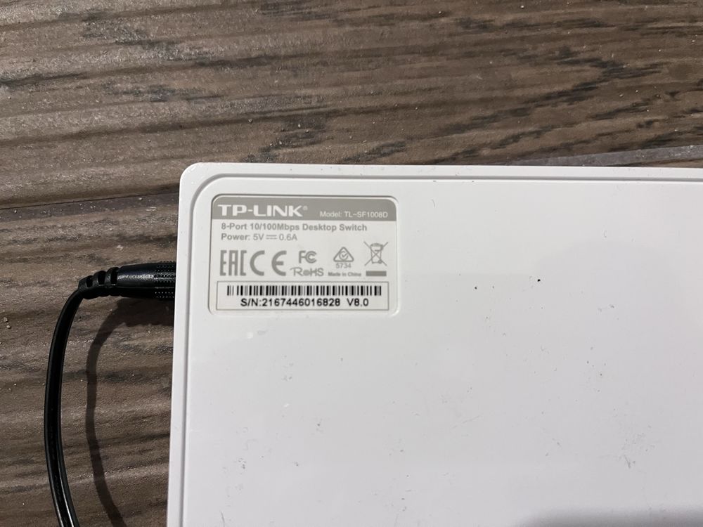 8-port switch TP-LINK