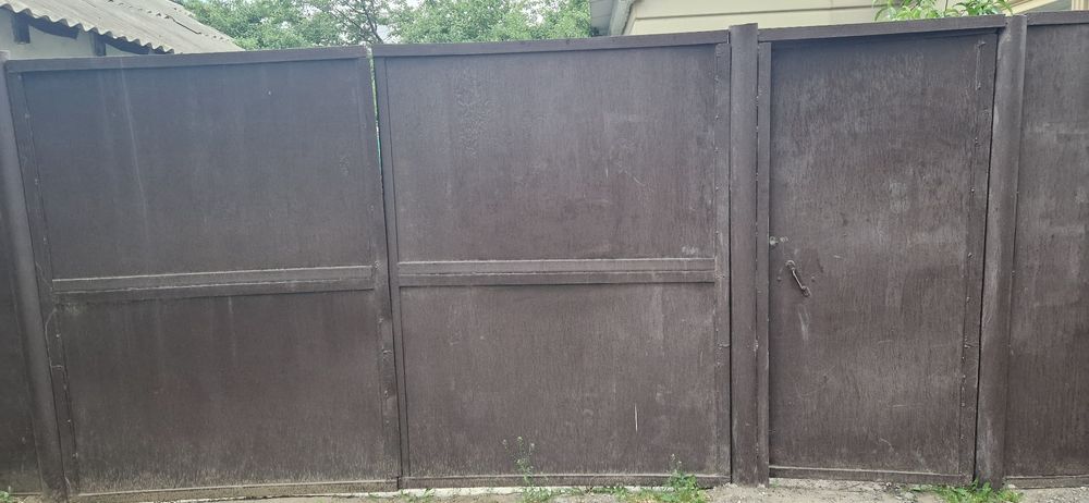 Ворота железные б.у