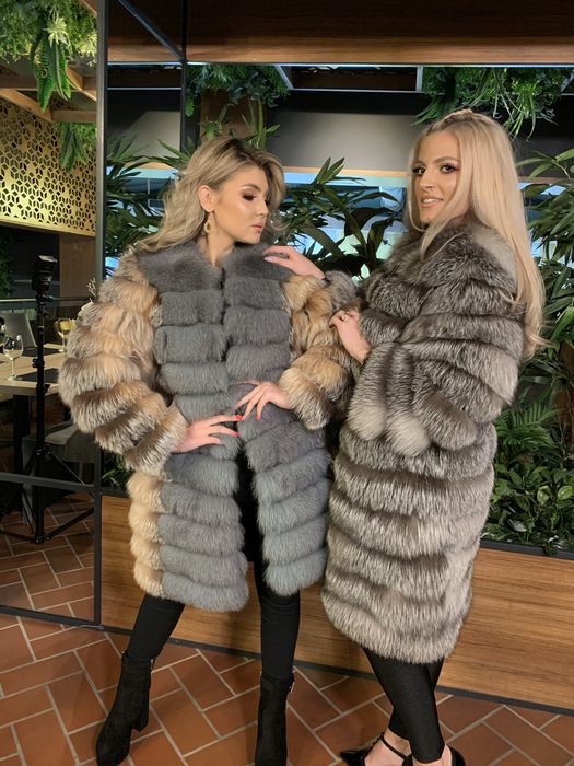 Haina din blana naturala 6 in 1, transformers