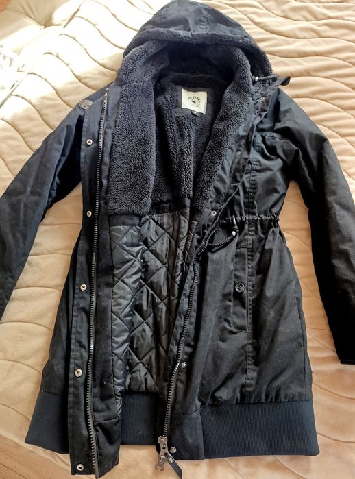 Зимно яке парка с качулка