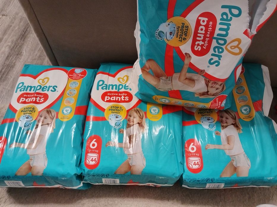 Pampers pants active baby nr 6