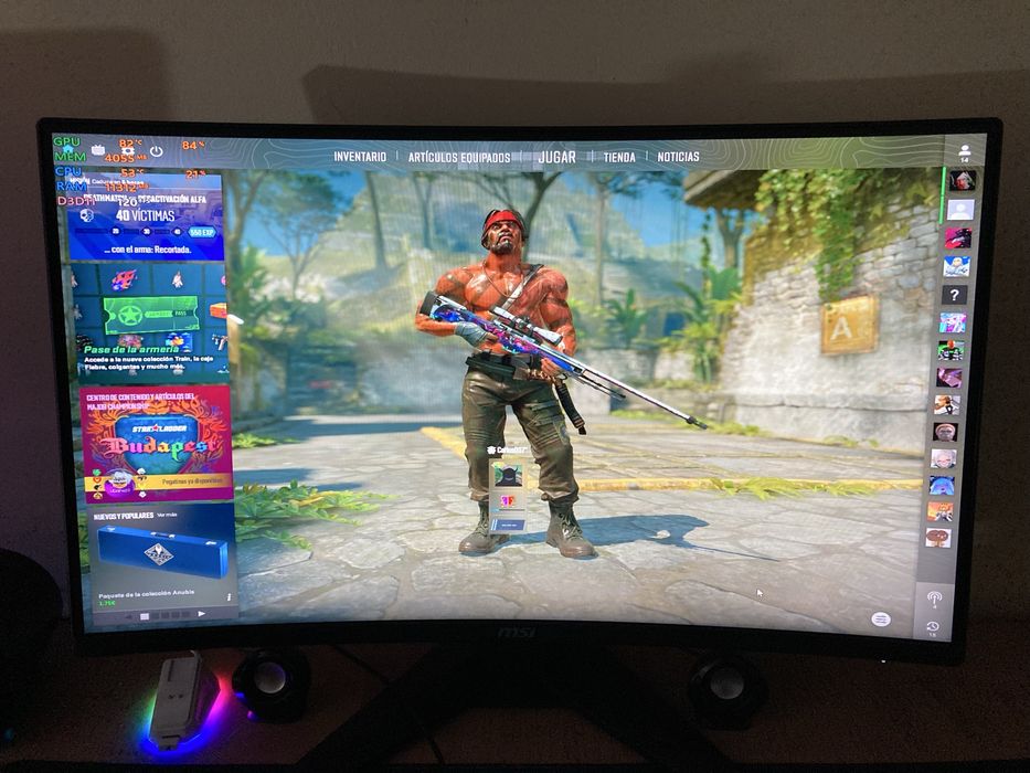 Monitor MSI MAG 274CXF 280Hz