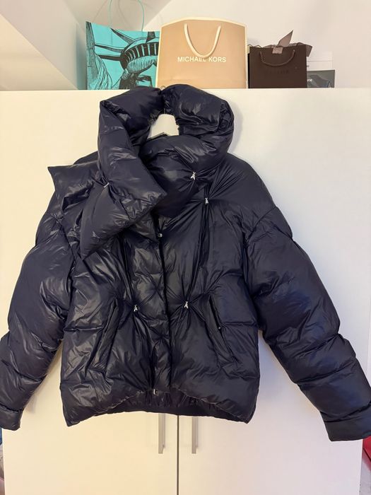 Geaca Patrizia Pepe bleumarin oversized