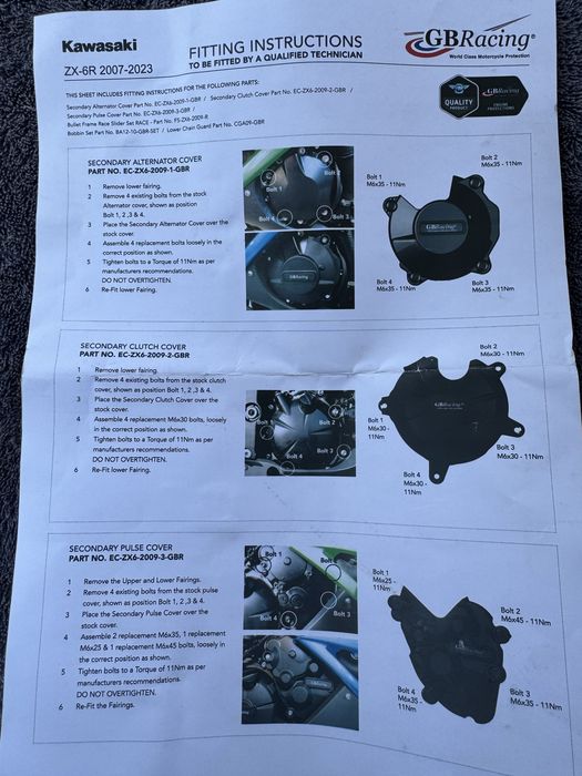 Протектори за Кавазаки Zx6r 2007 - 2023