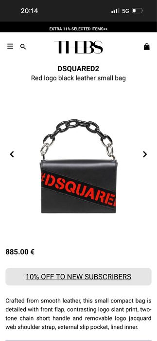 Dsquared2 оригинална чанта