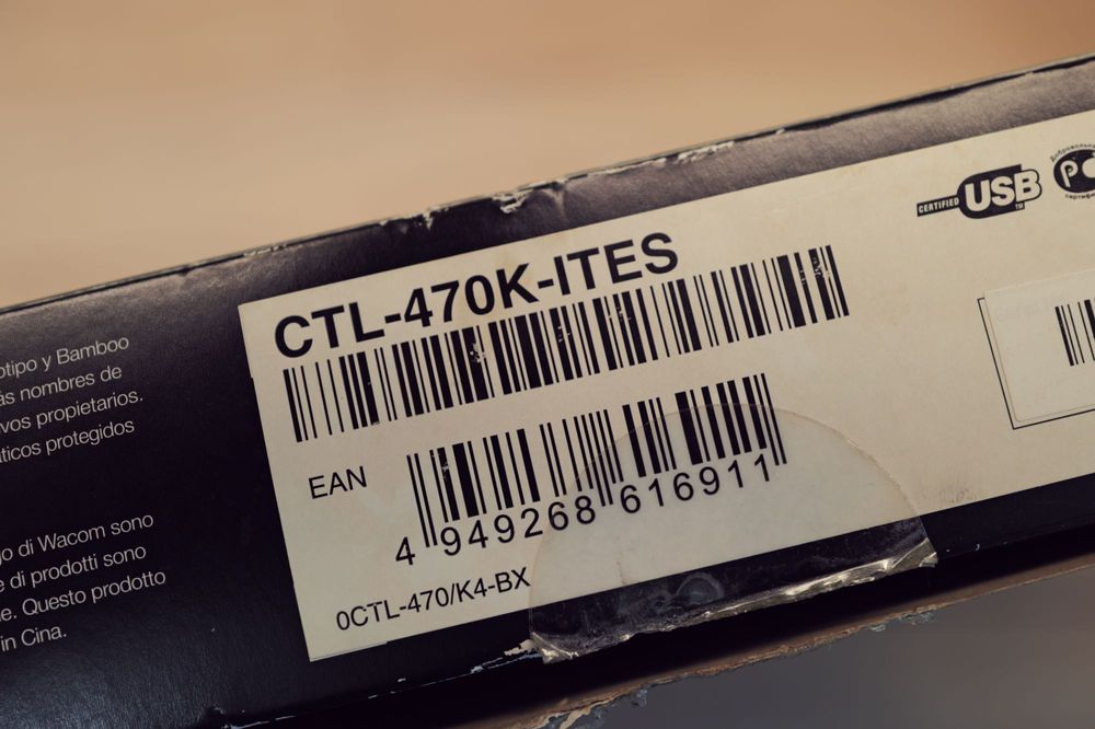 Tableta grafica Wacom Bamboo Pen NOUA pentru grafica pe calculator