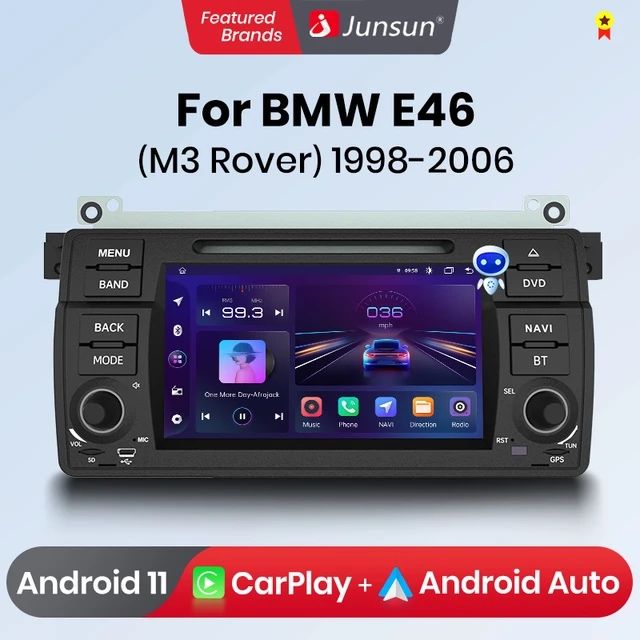 Navigatie Android 11 BMW E46 DVD
