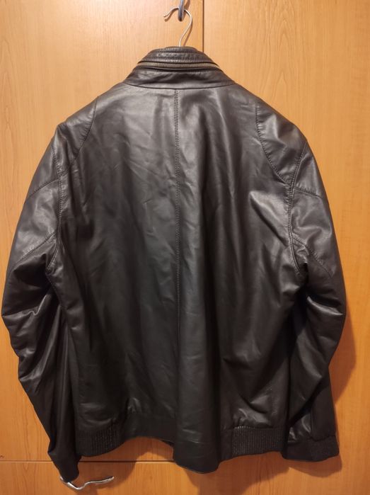 Geacă din piele HEINZ BAUER Manufakt