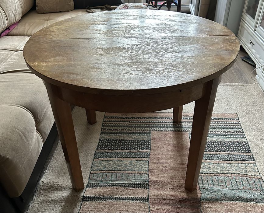 Стол обеденный деревянный советский Ссср