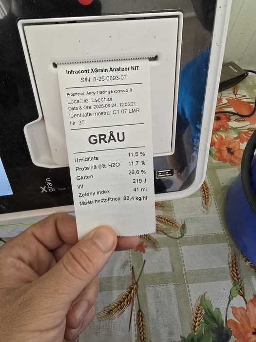 Infratech Aparat Analize Cereale