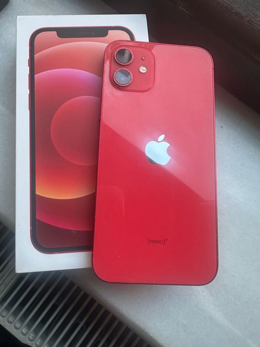 Vand iPhone 12, 64GB, Red
	•