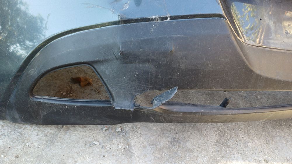 Задна броня Mazda 2 2008, сив металик