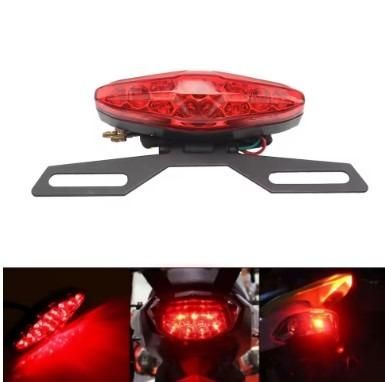 Стоп №4075-4 за Мотор -LED стоп светлина, червена