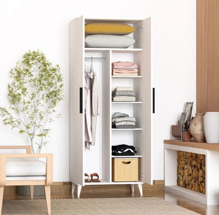 Гардероб с закачалки и рафтове, доставка на всяка страна в България