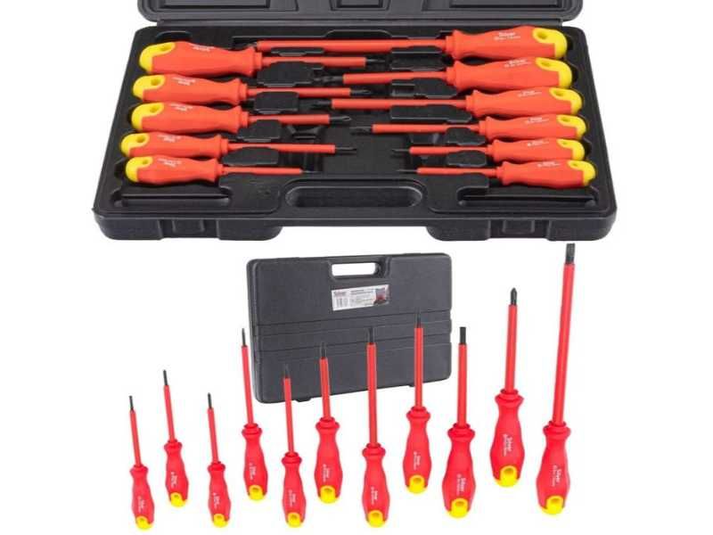 Set de șurubelnite izolate 11el , Powermat 10869