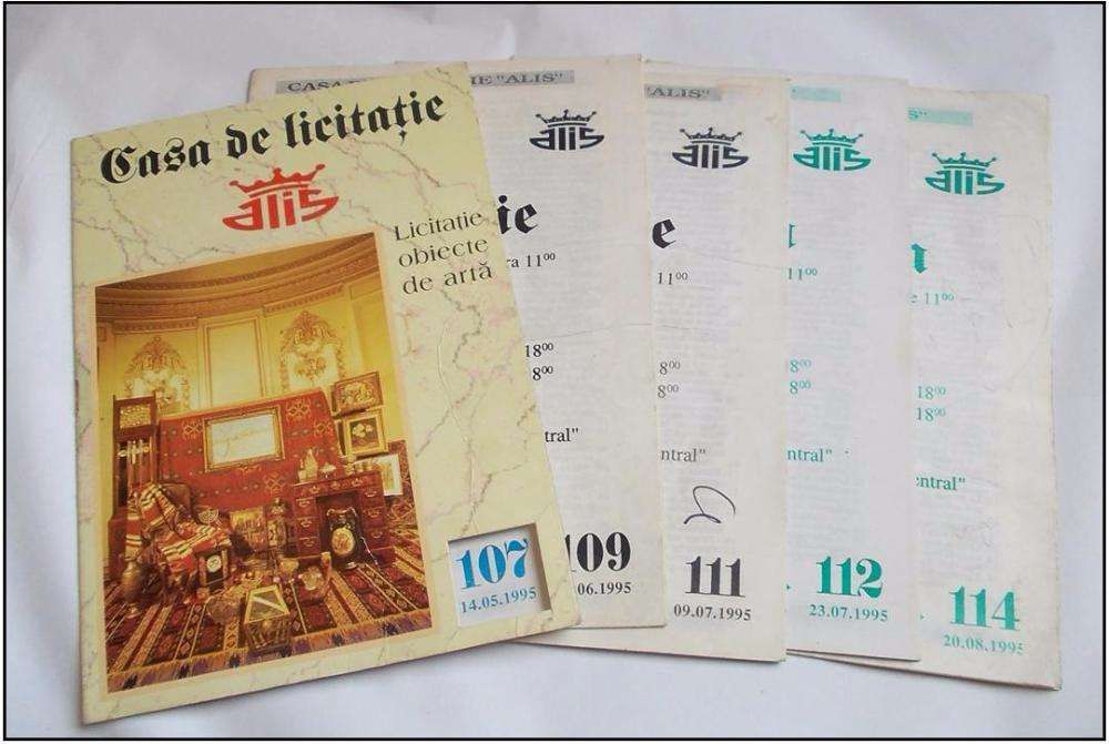 5 CATALOAGE preturi obiecte de arta - ALIS - 1995