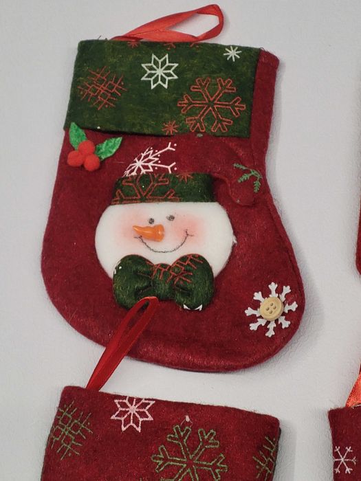 Коледен чорап за подаръци за окачване