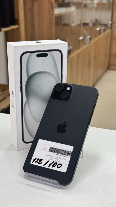 Айфон 15 плюс 128/100