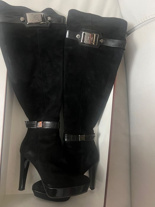 Cizme piele naturala peste genunchi