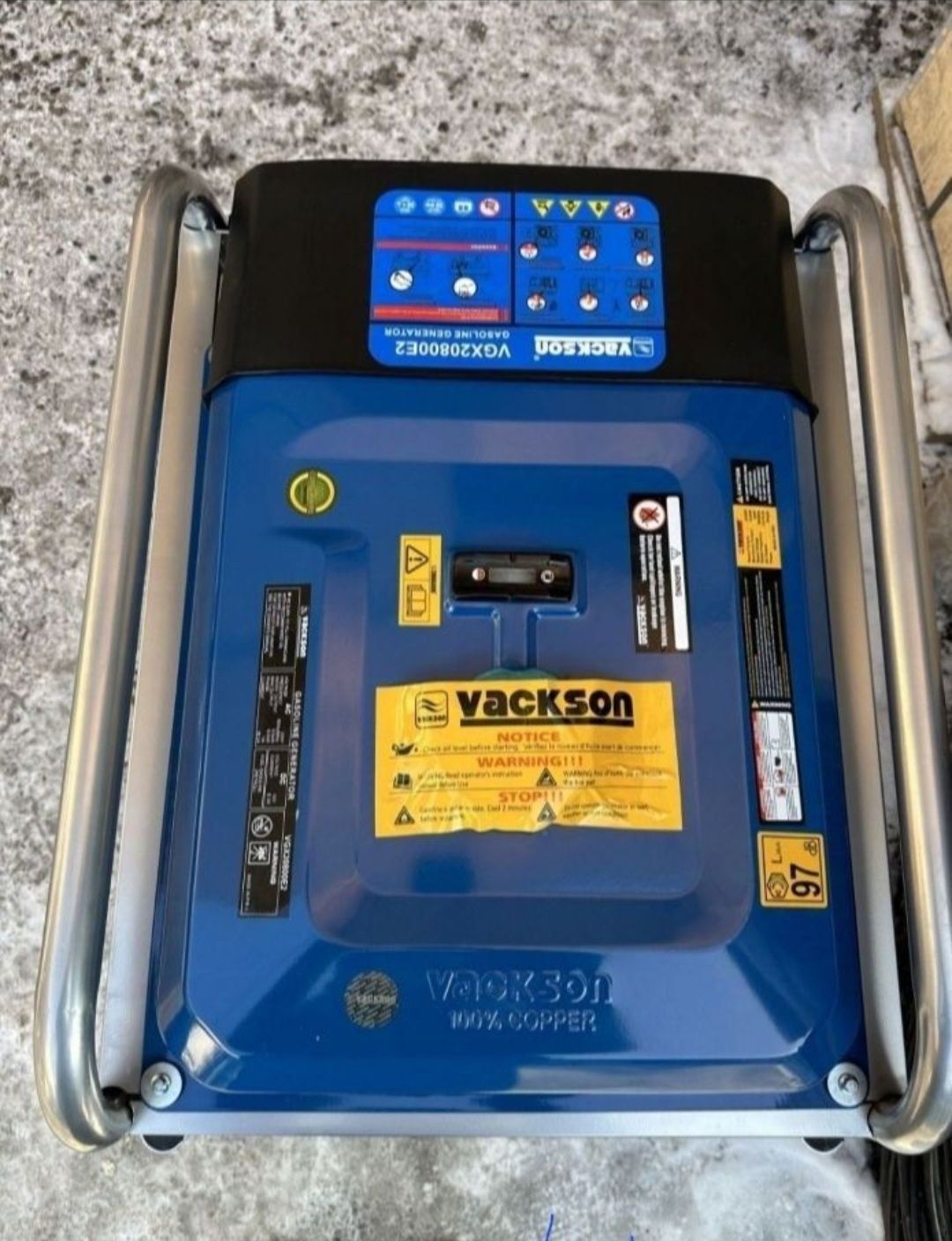 Генератор VACKSON 9 квт со склада