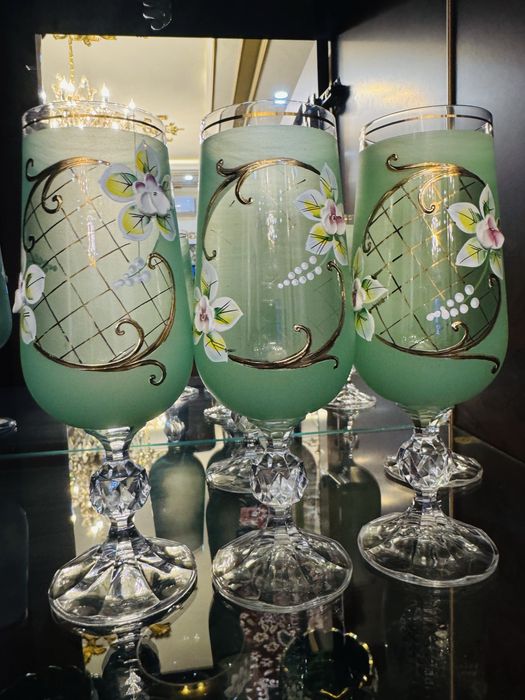 Фужеры и стаканы. Хрусталь