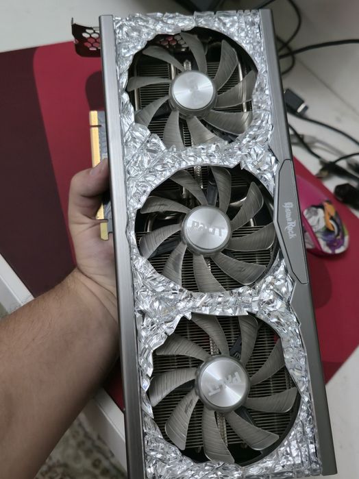 3070 ti, gamerock, palit, видеокарта