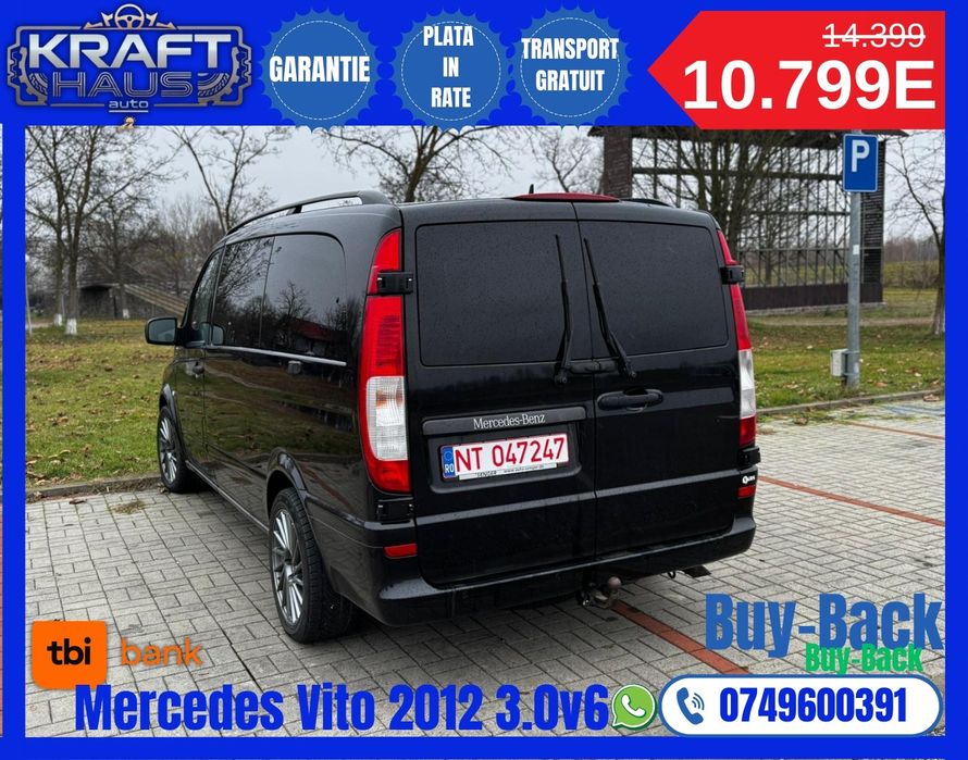 Mercedes vito 8loc 3.0v6 2012 rate tbi