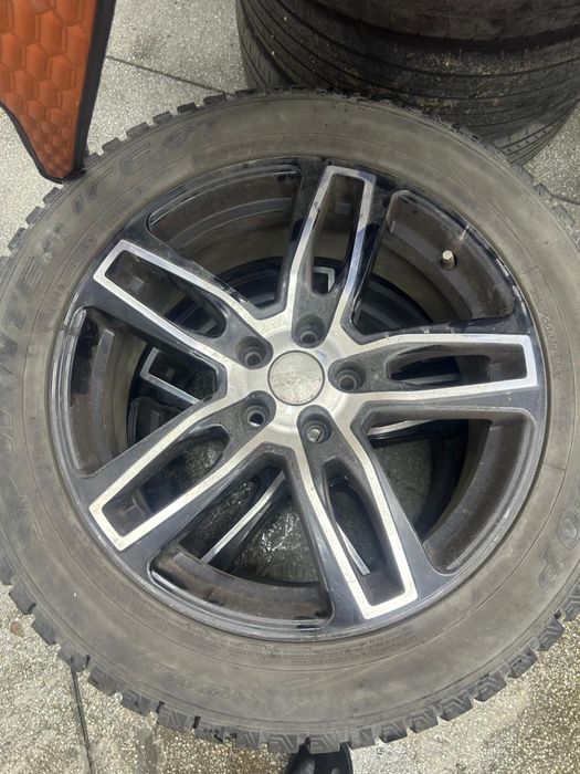 Легкосплавные диски с зимней резиной