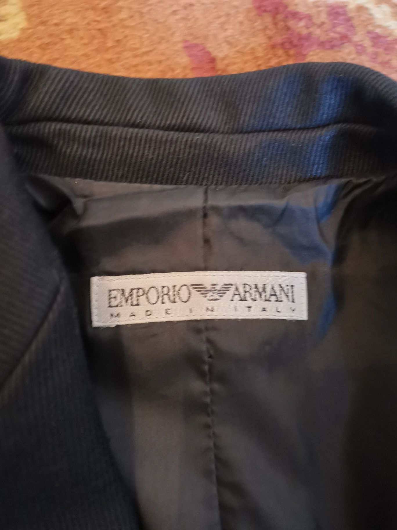 Geaca jachetă neagra Emporio Armani