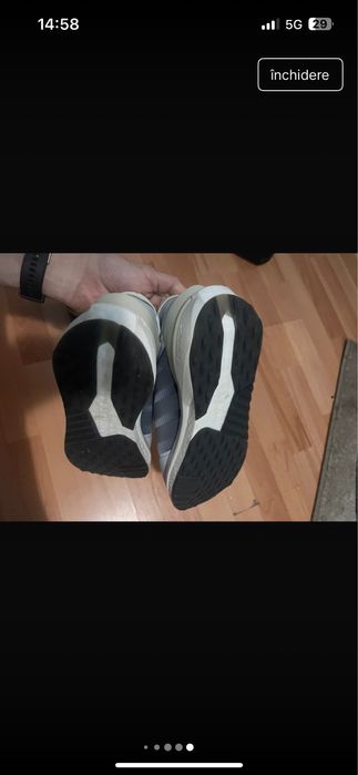 Adidasi adidas marimea 44 purtati foarte putin