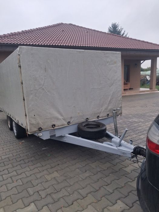 Vând remorca care se face si platforma