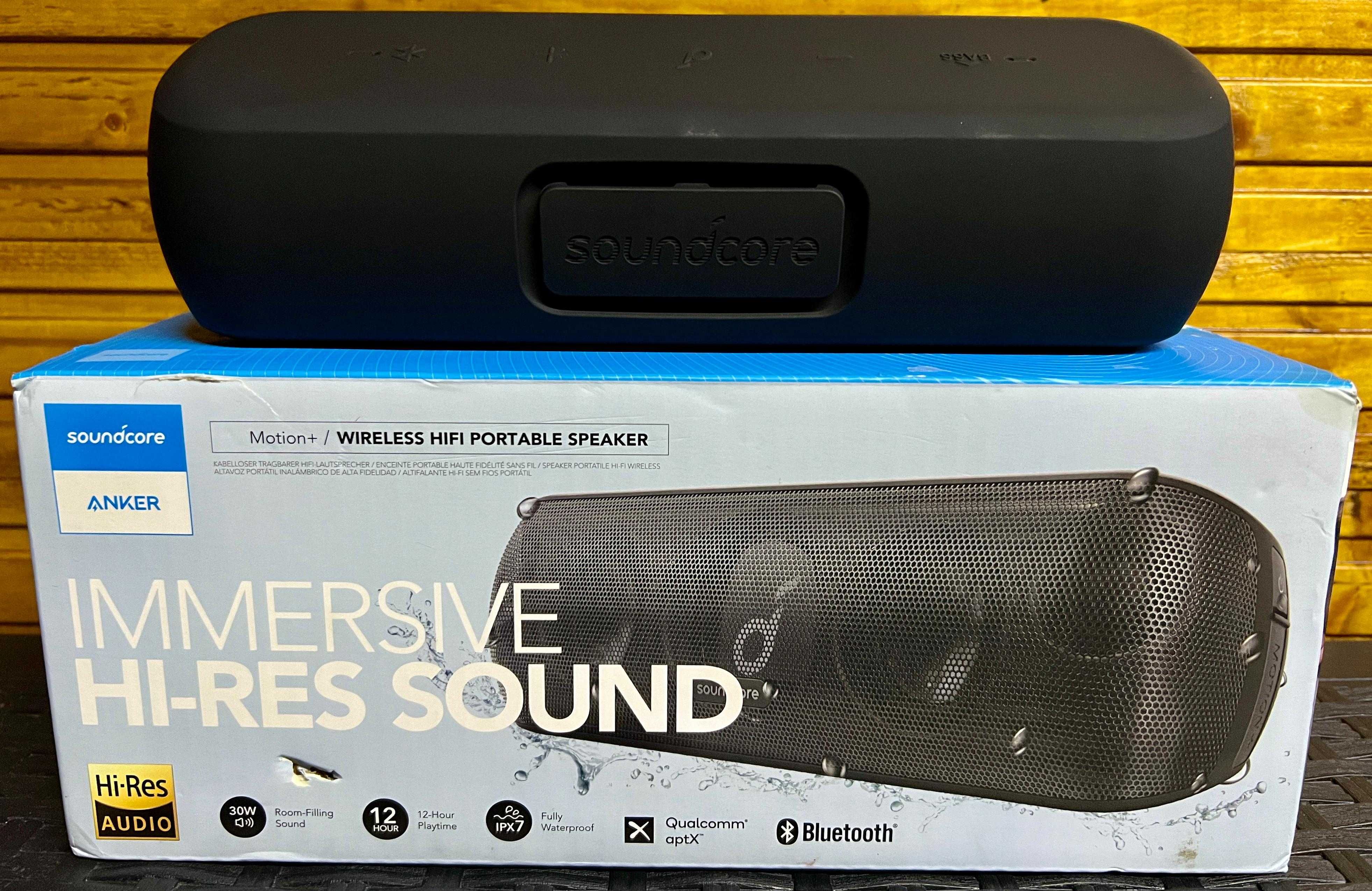 Boxa portabila Anker - SoundCore Motion+ - 30 W - Negru