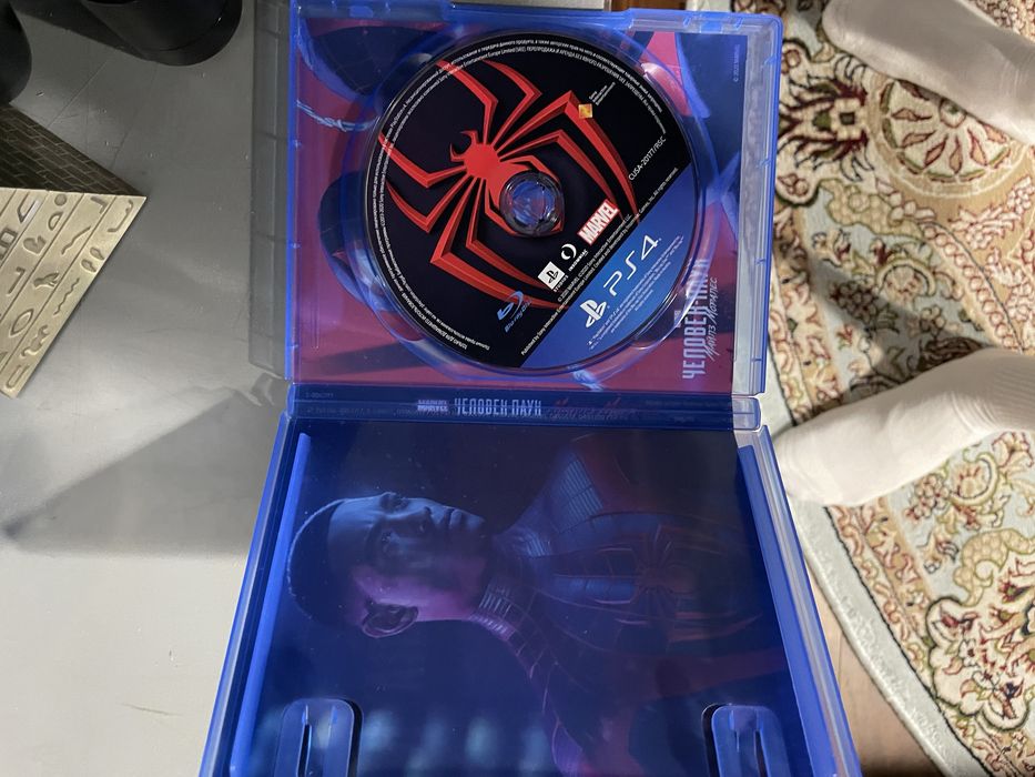 Игра на Playstation 4 Spider man Miles morales