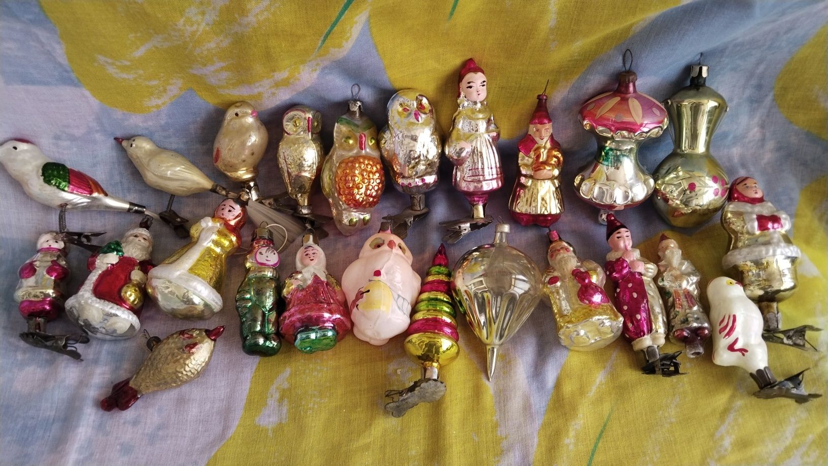 Ёлочные игрушки СССР