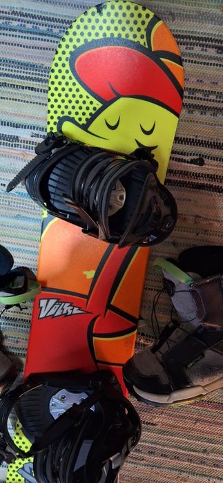 Placa 115 cm snowboard-boots