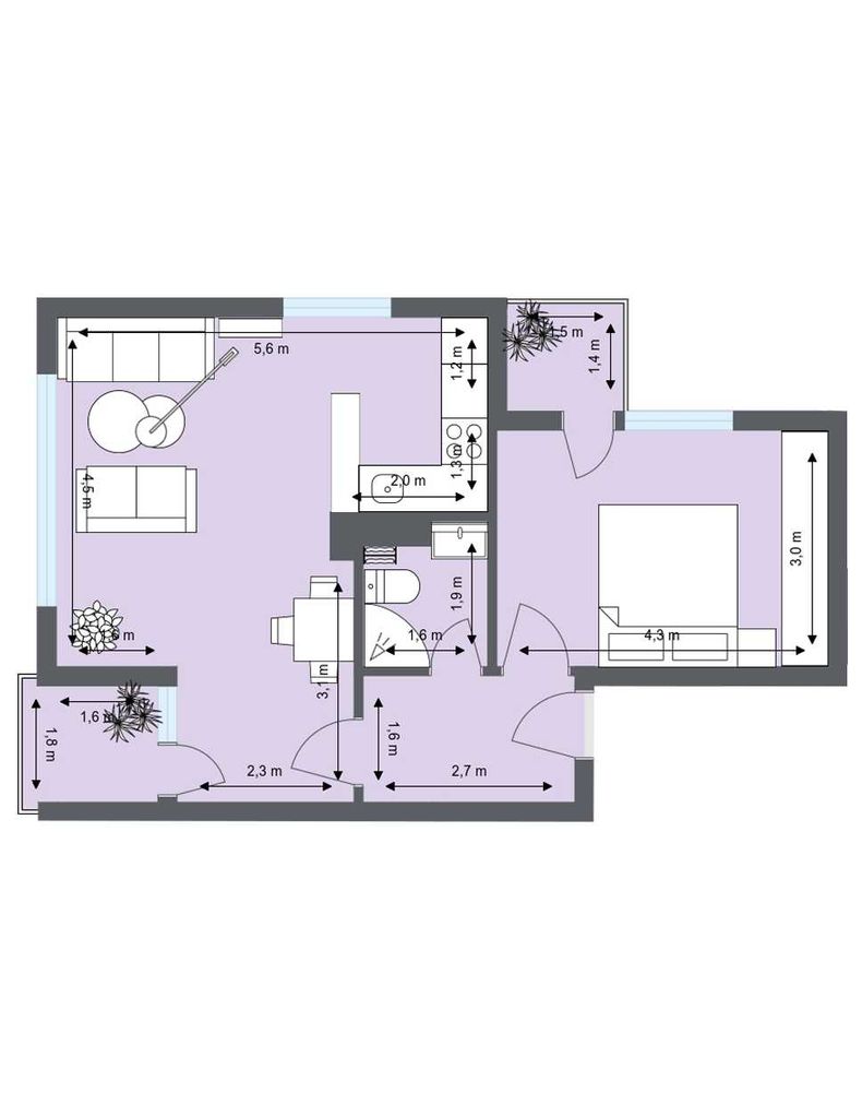 Продава се Двустаен апартамент в Банско - 69 кв.м за 822 €/кв.м - Снимка #9