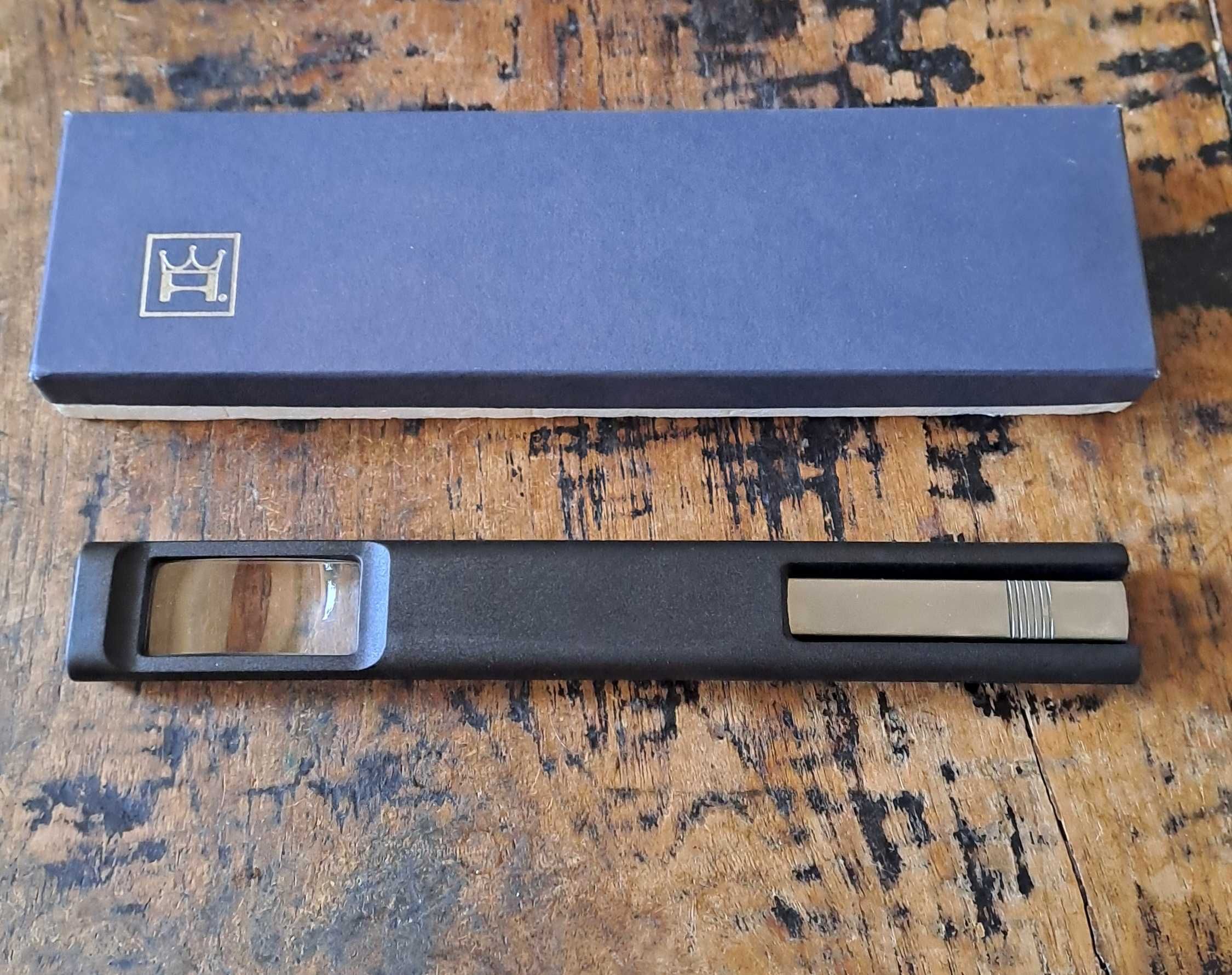 лупа с нож за отваряне на писма Henkels Хенкелс Германия Aachen Design