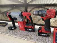 Milwaukee set roto si filetanta cu ciocan
